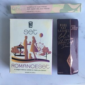 3 items: Charlotte Tilbury, Clinique, NP